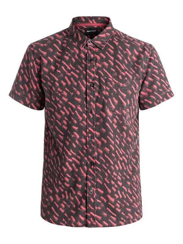 quiksilver, Renogade - Chemise à manches courtes, CARIDNAL SLASHER (rpe6) 0 Renogade - Chemise à manches courtes Rouge EQYWT03469 Quiksilver