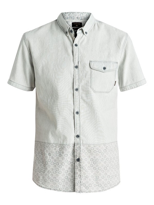 quiksilver, Webster Flows - Chemise à manches courtes, USED GREY (slrw) 0 Webster Flows - Chemise à manches courtes Gris EQYWT03486 Quiksilver