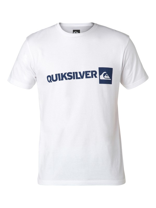 quiksilver, Ss Logo Bright A3, WHITE (wbb0) 0 Ss Logo Bright A3 EQYZT03007 Quiksilver