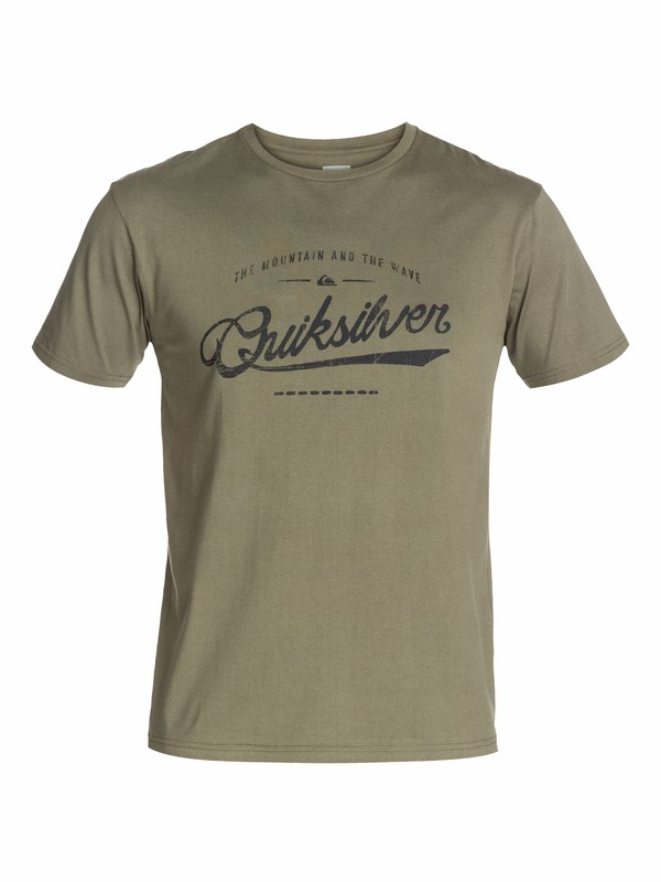 quiksilver, Ss Bright Tee C10, ARMED (gpb0) 0 Ss Bright Tee C10 EQYZT03030 Quiksilver