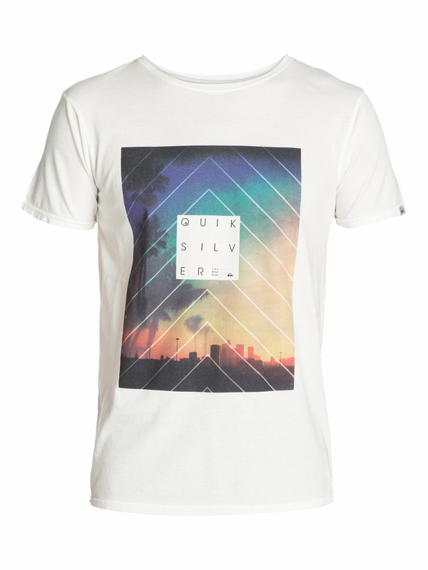quiksilver, Ss Roadie Tee K2, OFFWHITE (wbk0) 0 Ss Roadie Tee K2 EQYZT03057 Quiksilver