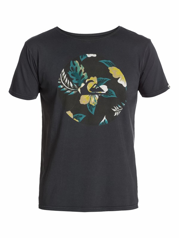 quiksilver, Ss Roadie Tee K5, DARK CHARCOAL (kta0) 0 Ss Roadie Tee K5 EQYZT03060 Quiksilver