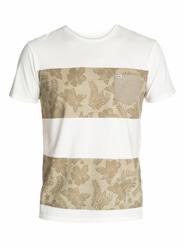 quiksilver, Ss Pocket Tee M4, OFFWHITE (wbk0) 0 Ss Pocket Tee M4 EQYZT03071 Quiksilver