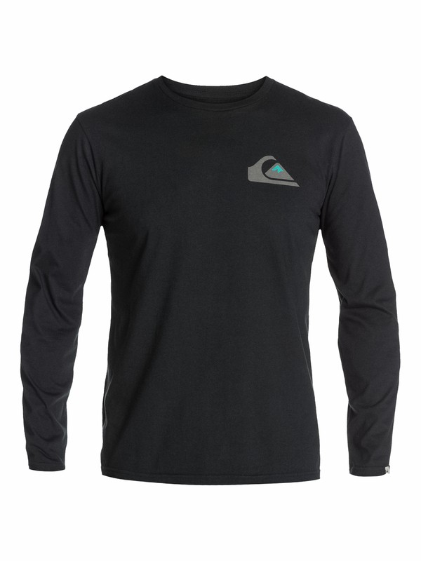 quiksilver, Ls Qs Tee G2, BLACK (kvj0) 0 Ls Qs Tee G2 EQYZT03073 Quiksilver