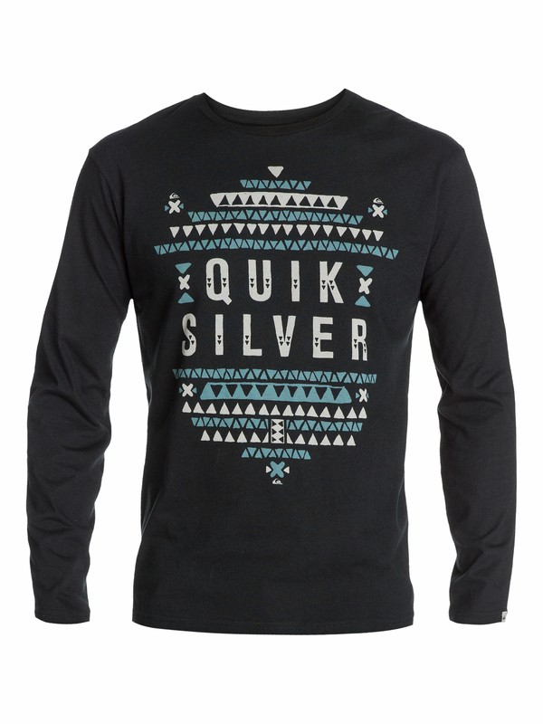 quiksilver, Ls Qs Tee G3, BLACK (kvj0) 0 Ls Qs Tee G3 EQYZT03074 Quiksilver