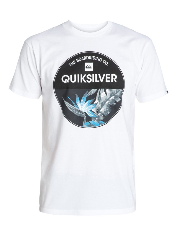 quiksilver, Classic Tee Rise Above, WHITE (wbb0) 0 Classic Tee Rise Above EQYZT03137 Quiksilver
