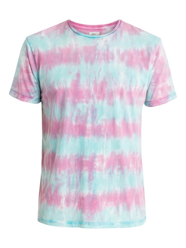 quiksilver, Tie Ard Premium Fit T-Shirt, NEON BLUE (bnm0) 0 Tie Ard Premium Fit T-Shirt EQYZT03518 Quiksilver