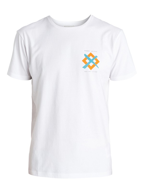 quiksilver, Happy Remix - T-shirt, WHITE (wbb0) 0 Happy Remix - T-shirt EQYZT03557 Quiksilver