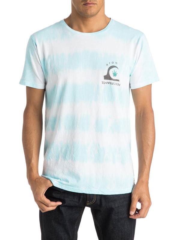 quiksilver, High Performance Premium Fit Tee, ARUBA BLUE (bfk0) 0 High Performance Premium Fit Tee EQYZT03616 Quiksilver
