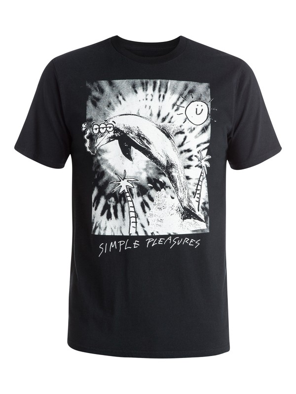quiksilver, Easy Life - T-shirt, BLACK (kvj0) 0 Easy Life - T-shirt EQYZT03621 Quiksilver