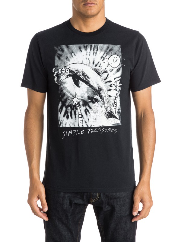 quiksilver, Easy Life Tee, BLACK (kvj0) 0 Easy Life Tee EQYZT03621 Quiksilver