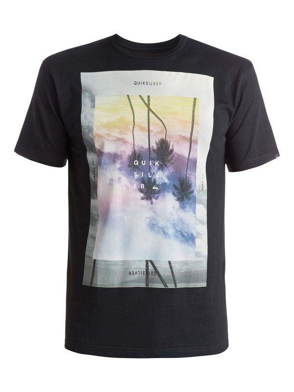 quiksilver, Classic Dark Palms - T-shirt, BLACK (kvj0) 0 Classic Dark Palms - T-shirt EQYZT03626 Quiksilver