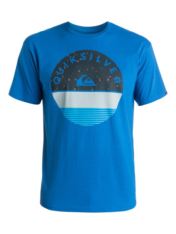 quiksilver, Classic Extinguished - T-shirt, TURKISH SEA (bqs0) 0 Classic Extinguished - T-shirt EQYZT03629 Quiksilver