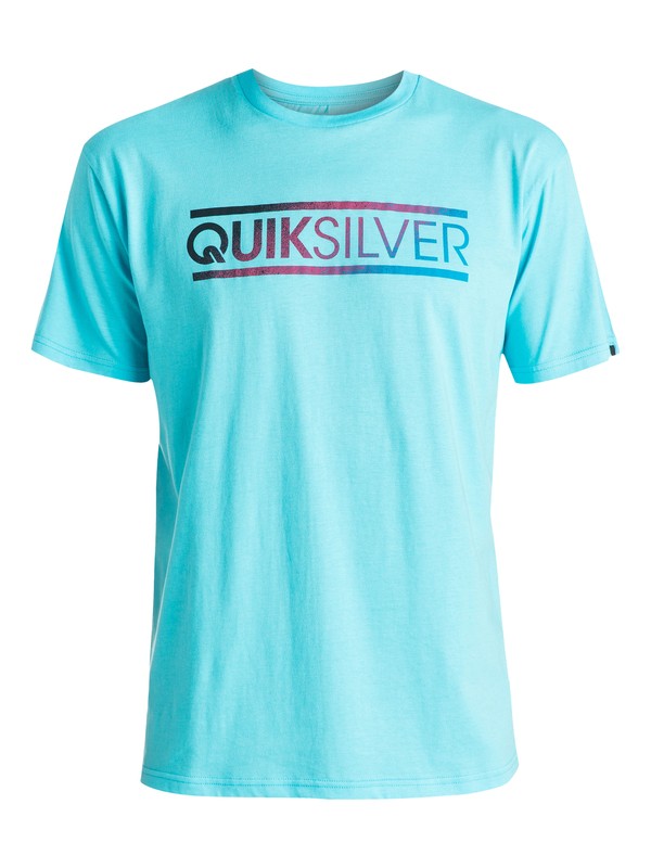 quiksilver, Classic Filled In - T-shirt, BLUEFISH (bgz0) 0 Classic Filled In - T-shirt EQYZT03636 Quiksilver
