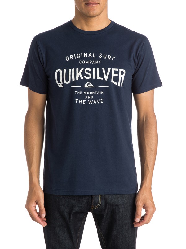 quiksilver, Classic Claim It - T-shirt, NAVY BLAZER (byj0) 0 Classic Claim It - T-shirt EQYZT03640 Quiksilver