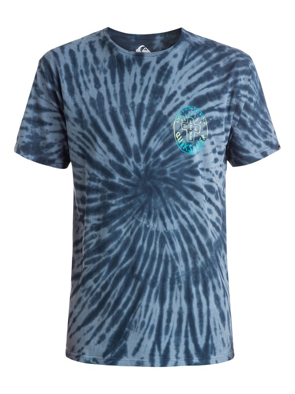 quiksilver, Live And Dye - T-shirt, DARK DENIM (brq0) 0 Live And Dye - T-shirt EQYZT03647 Quiksilver
