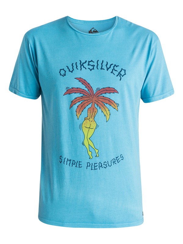 quiksilver, Island Pleasures - T-shirt, NIAGARA (bkt0) 0 Island Pleasures - T-shirt EQYZT03657 Quiksilver