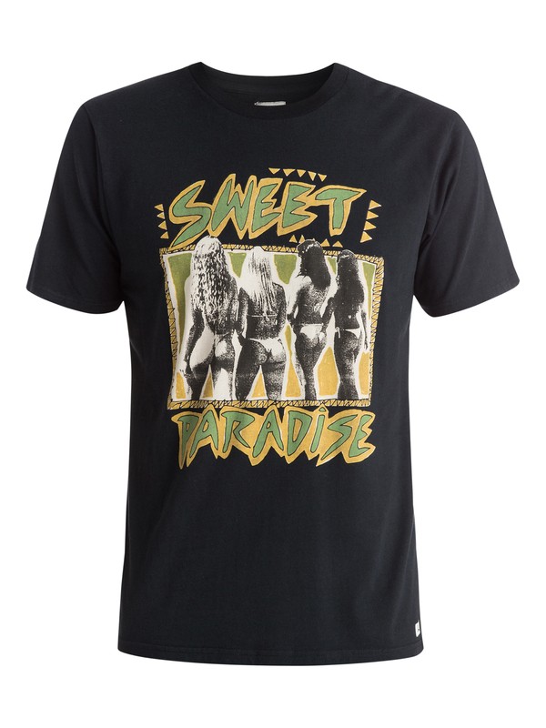 quiksilver, Paradise - T-shirt, BLACK (kvj0) 0 Paradise - T-shirt EQYZT03664 Quiksilver