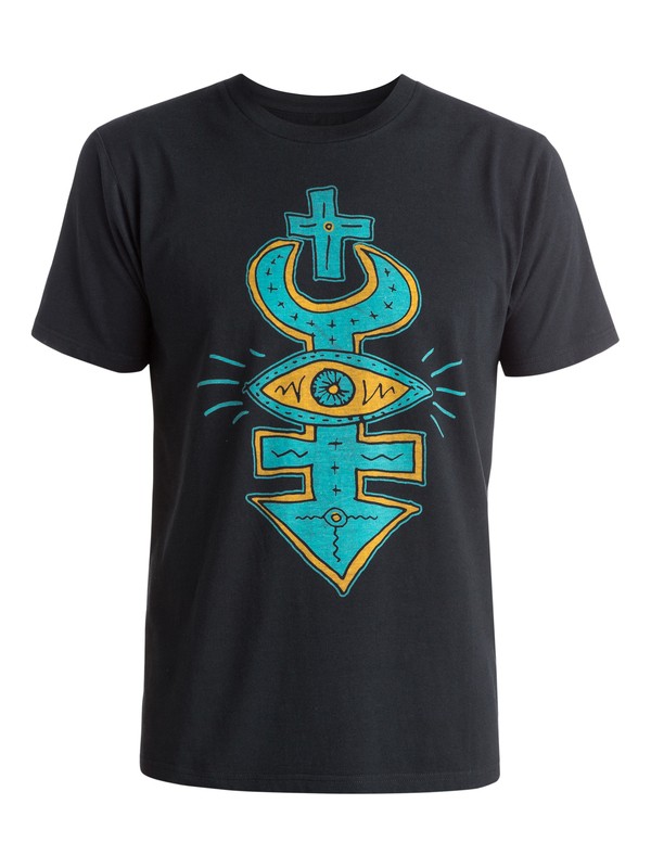 quiksilver, Visions F - T-shirt, BLACK (kvj0) 0 Visions F - T-shirt EQYZT03668 Quiksilver