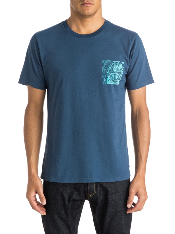 quiksilver, White Light Tee, DARK DENIM (brq0) 0 White Light Tee EQYZT03669 Quiksilver