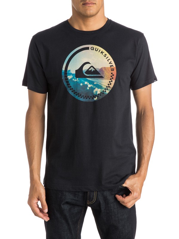 quiksilver, Classic More Core - T-shirt, BLACK (kvj0) 0 Classic More Core - T-shirt EQYZT03690 Quiksilver