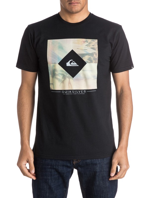 quiksilver, Classic Diamond Days - Tee-Shirt, BLACK (kvj0) 0 Classic Diamond Days - Tee-Shirt EQYZT03907 Quiksilver