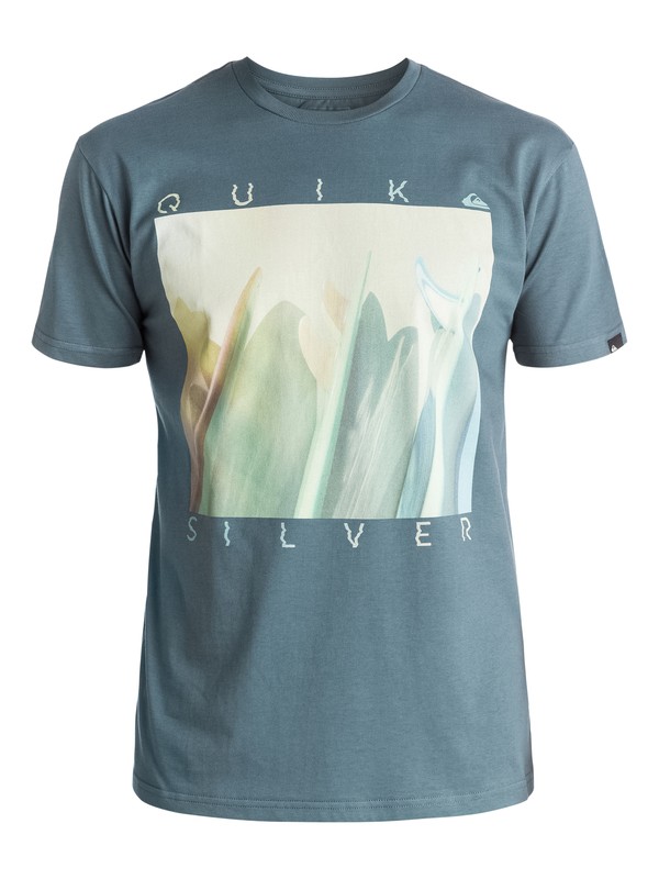 quiksilver, Classic Mug Shot - Tee-Shirt, STORMY WEATHER (bzj0) 0 Classic Mug Shot - Tee-Shirt EQYZT03909 Quiksilver