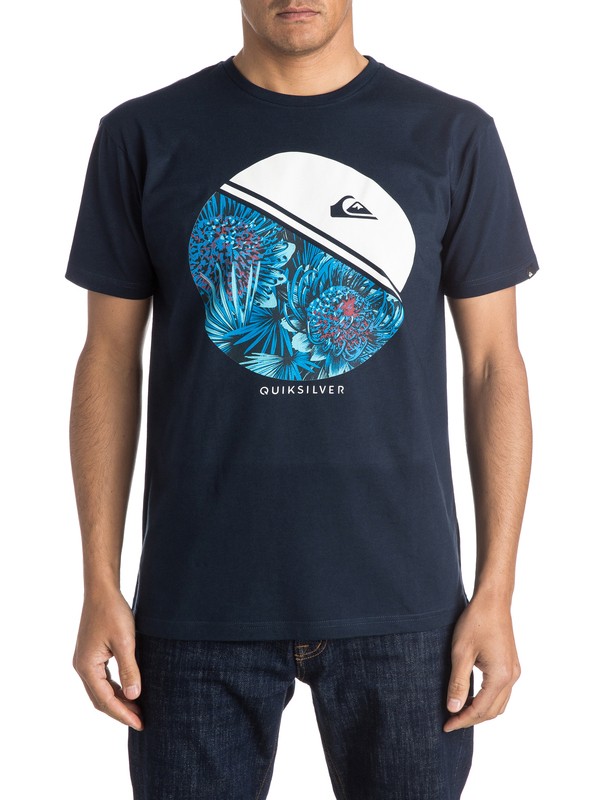 quiksilver, Classic Free Wheelin - Tee-Shirt, NAVY BLAZER (byj0) 0 Classic Free Wheelin - Tee-Shirt EQYZT03923 Quiksilver