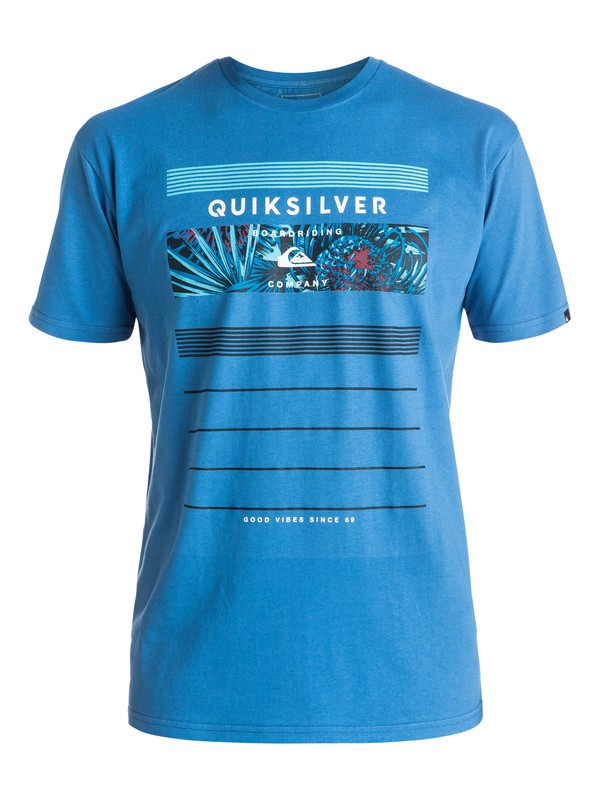 quiksilver, Classic Stringer - Tee-Shirt, STAR SAPPHIRE (bnj0) 0 Classic Stringer - Tee-Shirt EQYZT03924 Quiksilver