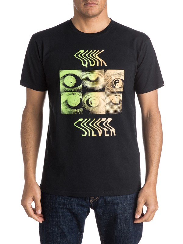 quiksilver, Classic Fool Retina - Tee-Shirt, BLACK (kvj0) 0 Classic Fool Retina - Tee-Shirt EQYZT03929 Quiksilver