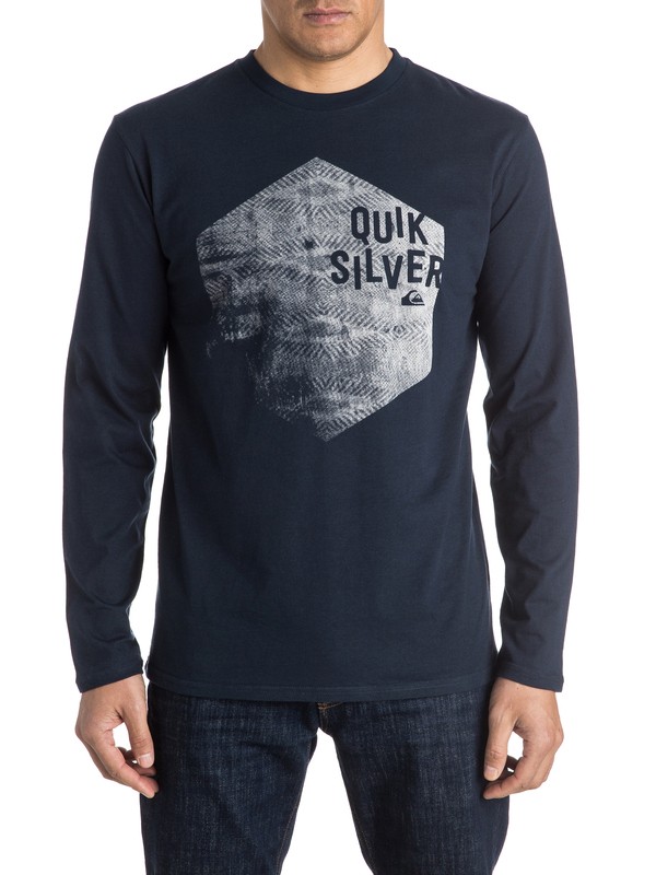 quiksilver, Classic Jumbled Hex - Tee-Shirt à manches longues, NAVY BLAZER (byj0) 0 Classic Jumbled Hex - Tee-Shirt à manches longues EQYZT03936 Quiksilver