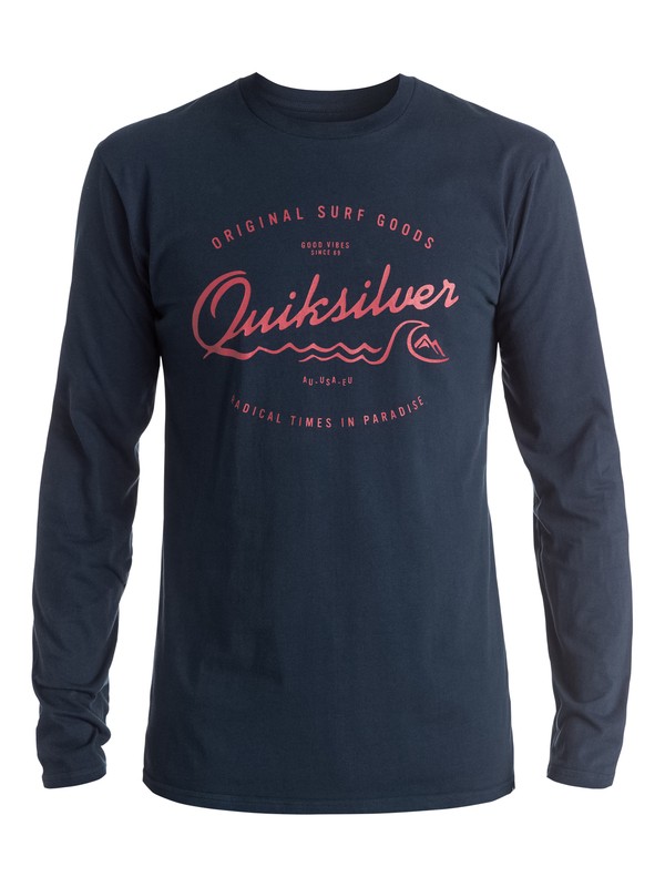 quiksilver, Classic West Pier - Tee-Shirt à manches longues, NAVY BLAZER (byj0) 0 Classic West Pier - Tee-Shirt à manches longues EQYZT03939 Quiksilver