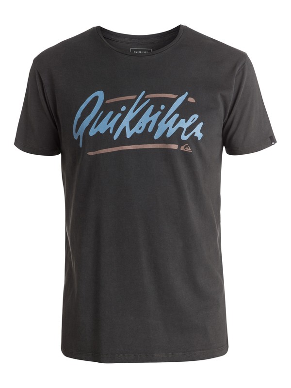 quiksilver, Specialty Loose Script - Tee-Shirt, TARMAC (kta0) 0 Specialty Loose Script - Tee-Shirt EQYZT03941 Quiksilver