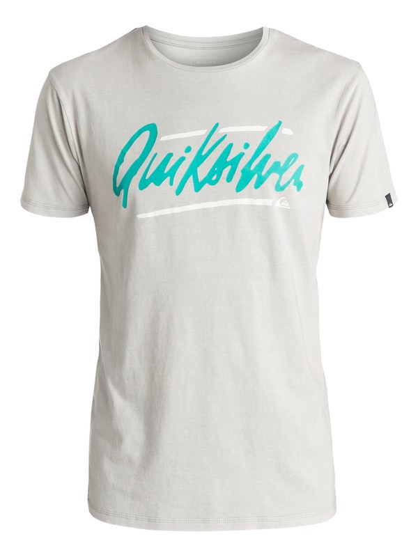 quiksilver, Specialty Loose Script - Tee-Shirt, HIGHRISE (sgr0) 0 Specialty Loose Script - Tee-Shirt Gris EQYZT03941 Quiksilver