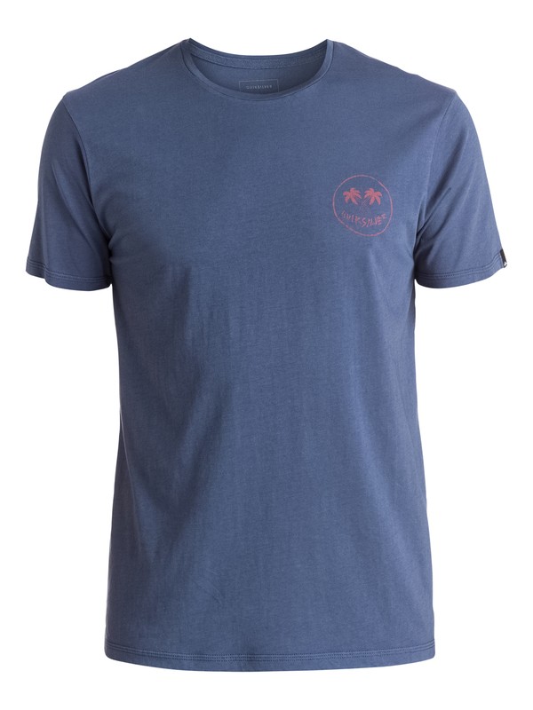 quiksilver, Reaper Island - Tee-Shirt, NIGHTSHADOW BLUE (bpt0) 0 Reaper Island - Tee-Shirt EQYZT03943 Quiksilver