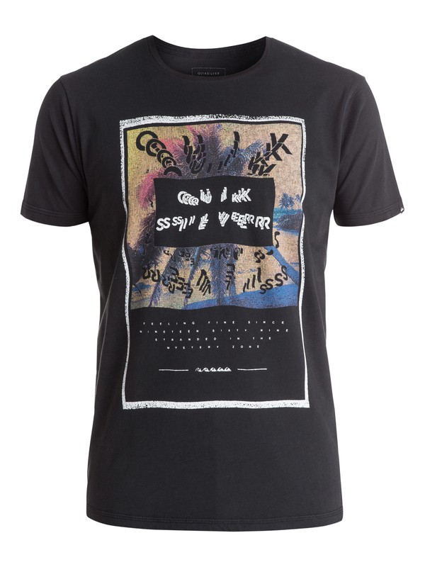 quiksilver, Vortex - Tee-Shirt, TARMAC (kta0) 0 Vortex - Tee-Shirt EQYZT03945 Quiksilver