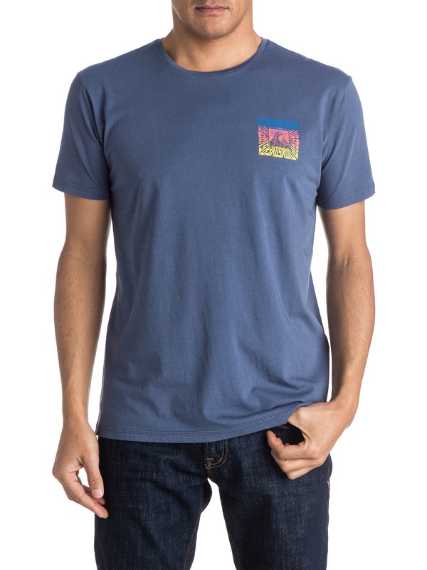 quiksilver, Zulu Acid - Tee-Shirt, NIGHTSHADOW BLUE (bpt0) 0 Zulu Acid - Tee-Shirt EQYZT03946 Quiksilver