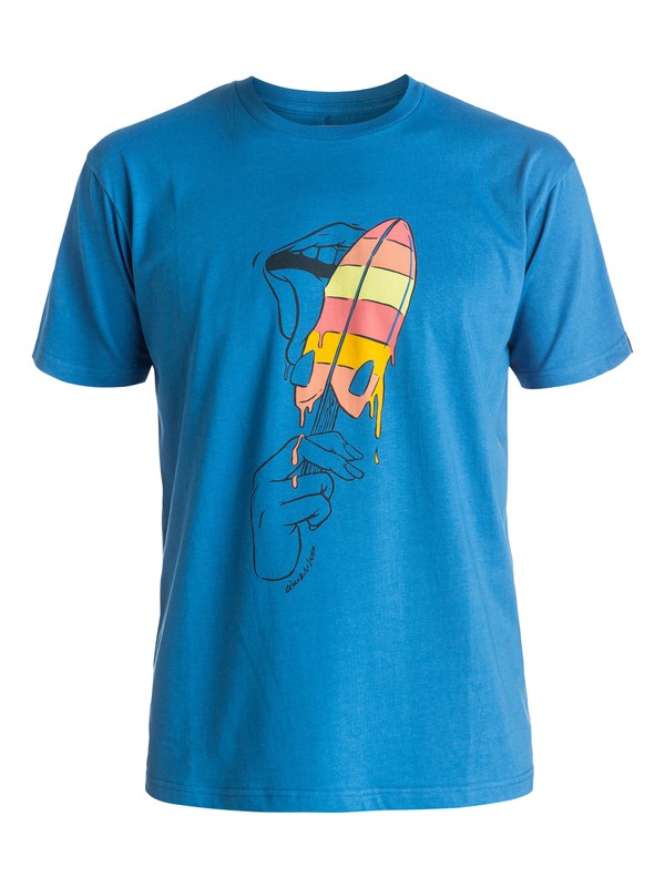 quiksilver, Classic Simple Pleasures - Tee-Shirt, STAR SAPPHIRE (bnj0) 0 Classic Simple Pleasures - Tee-Shirt EQYZT03949 Quiksilver