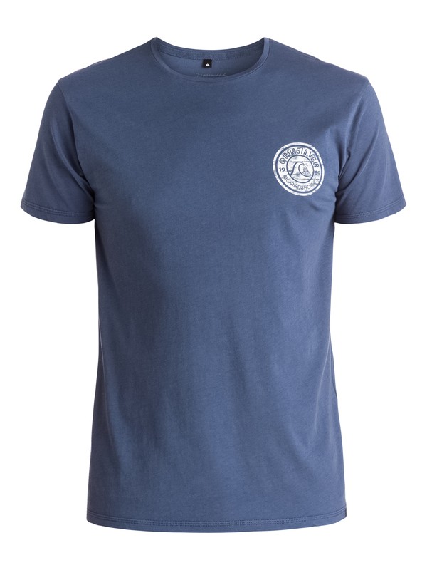 quiksilver, Logo Zing Zang - Tee-Shirt, NIGHTSHADOW BLUE (bpt0) 0 Logo Zing Zang - Tee-Shirt EQYZT03972 Quiksilver