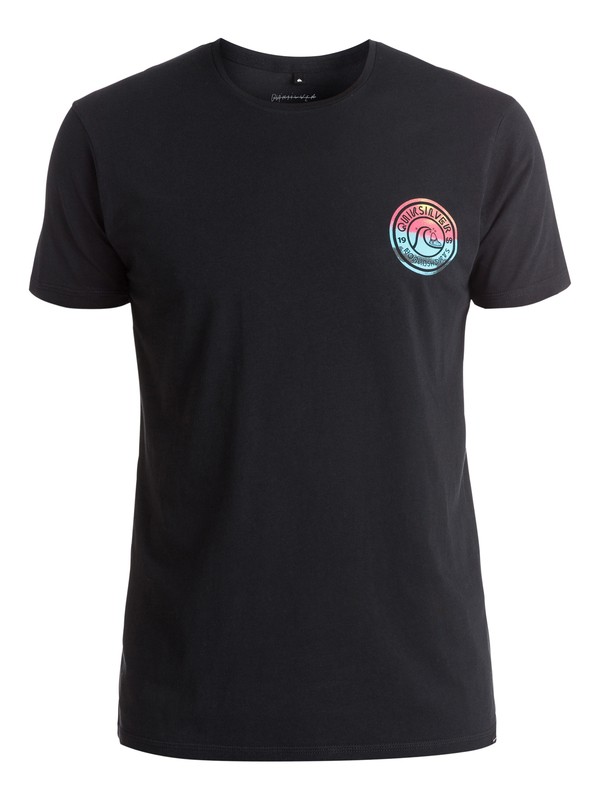 quiksilver, Logo Zing Zang - Tee-Shirt, BLACK (kvj0) 0 Logo Zing Zang - Tee-Shirt Noir EQYZT03972 Quiksilver