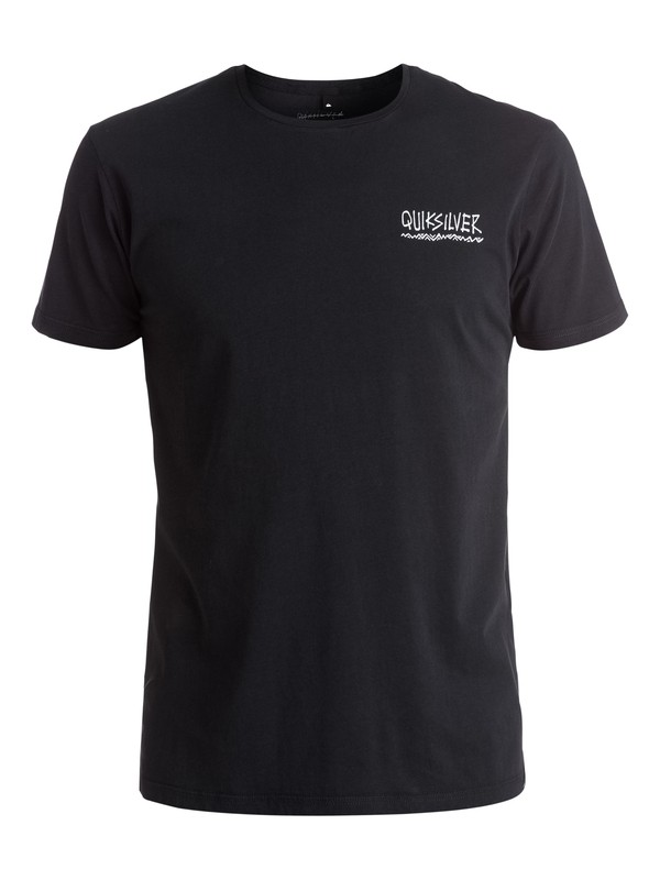 quiksilver, Logo Mountain Wave - Tee-Shirt, BLACK (kvj0) 0 Logo Mountain Wave - Tee-Shirt EQYZT03976 Quiksilver