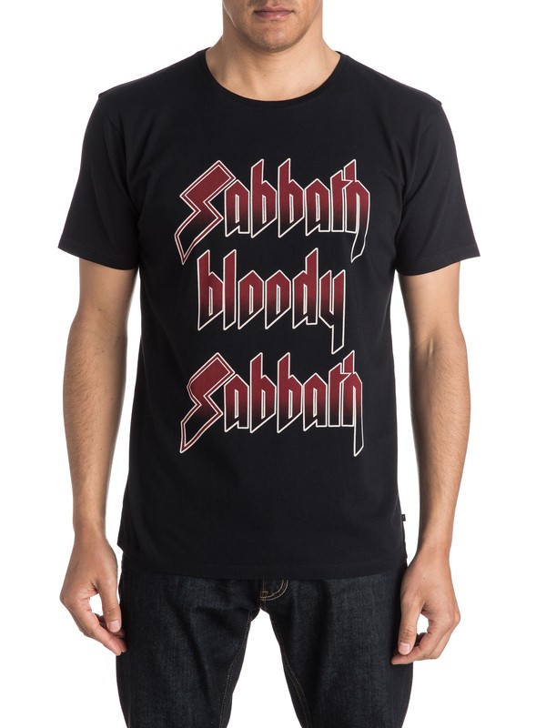 Quiksilver Music Collab Sabbath Bloody Sabbath - T-Shirt EQYZT04133 0 Quiksilver X Universal Sabbath Bloody Sabbath T-Shirt EQYZT04133 Quiksilver