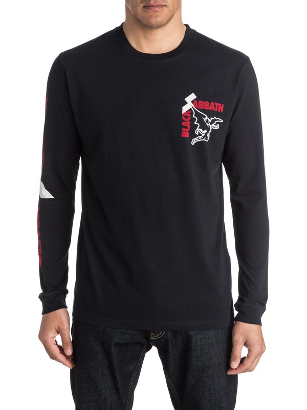 Quiksilver Music Collab Black Sabbath Sold Our Soul - Long Sleeve T-Shirt EQYZT04136 0 Quiksilver X Universal Black Sabbath Sold Our Soul Long SleeveT-Shirt EQYZT04136 Quiksilver