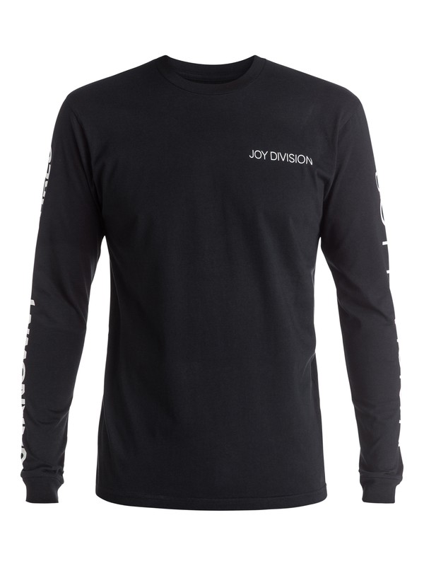 quiksilver, Quiksilver Music Collab Joy Division Unknown Pleasures - Tee-shirt, BLACK (kvj0) 0 Quiksilver Music Collab Joy Division Unknown Pleasures - Tee-shirt Noir EQYZT04137 Quiksilver