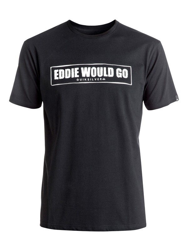 quiksilver, Eddie Would Go - Tee-Shirt, BLACK (kvj0) 0 Eddie Would Go - Tee-Shirt Noir EQYZT04257 Quiksilver