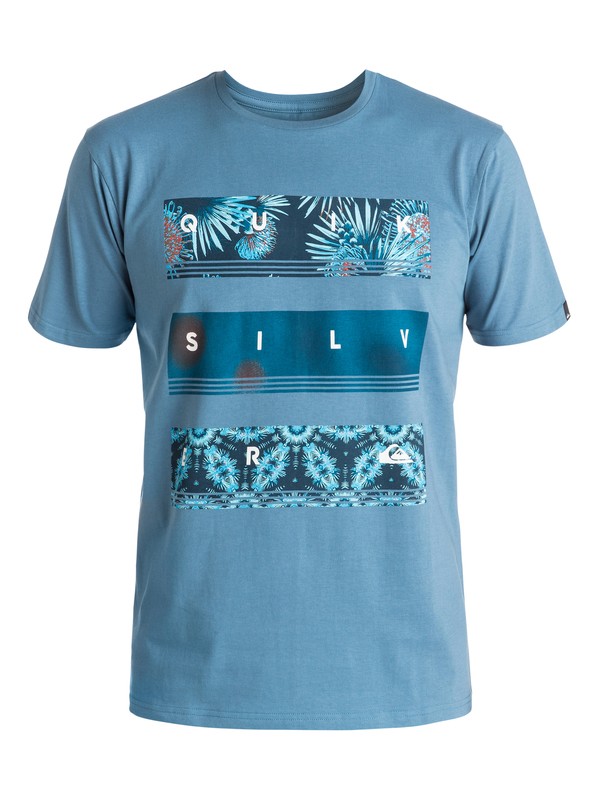 quiksilver, Classic Hyper Stack - Tee-Shirt, CAPTAINS BLUE (bme0) 0 Classic Hyper Stack - Tee-Shirt EQYZT04259 Quiksilver