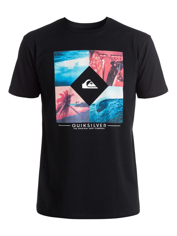 quiksilver, Classic Bright Diamond - Tee-Shirt, BLACK (kvj0) 0 Classic Bright Diamond - Tee-Shirt EQYZT04260 Quiksilver