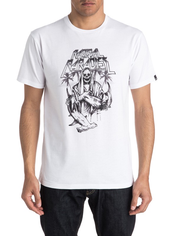 quiksilver, Classic Mr Paradise - Tee-Shirt, WHITE (wbb0) 0 Classic Mr Paradise - Tee-Shirt EQYZT04262 Quiksilver