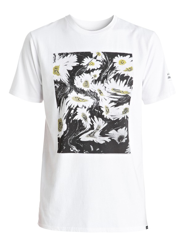quiksilver, Earthly Delights - Tee-Shirt, WHITE (wbb0) 0 Earthly Delights - Tee-Shirt Blanc EQYZT04266 Quiksilver