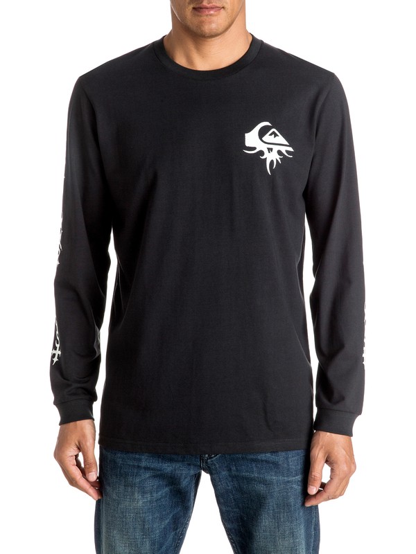 quiksilver, Born Thorny - Tee-Shirt à manches longues, BLACK (kvj0) 0 Born Thorny - Tee-Shirt à manches longues EQYZT04271 Quiksilver